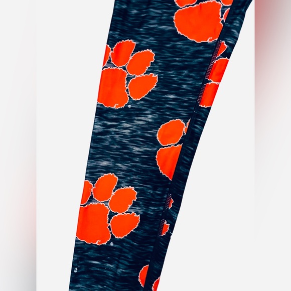 Sideline Apparel Clemson Tigers Leggings Womens Size Small - Picture 3 of 5